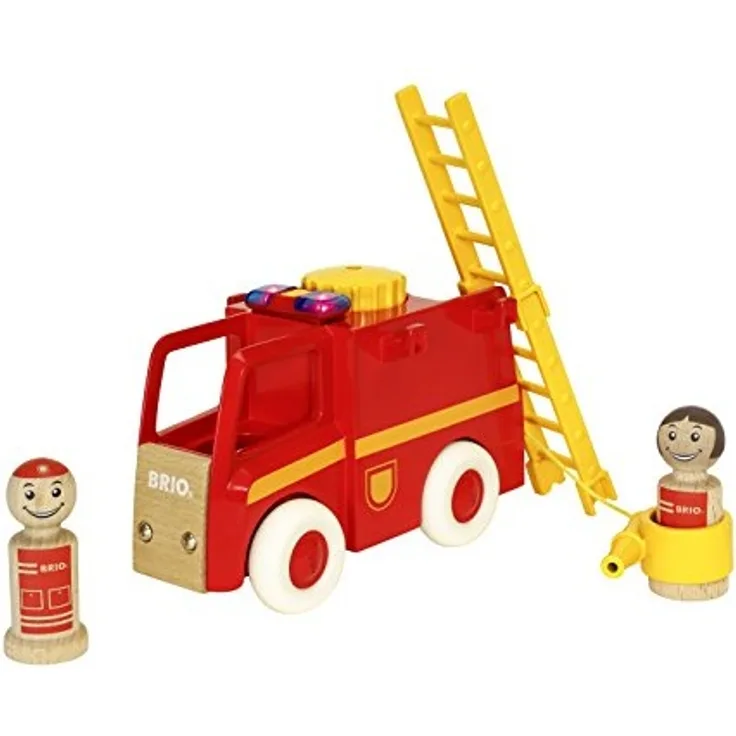 BRIO BRIO My Home Town 30383 - Feuerwehrauto mit Licht und Sound