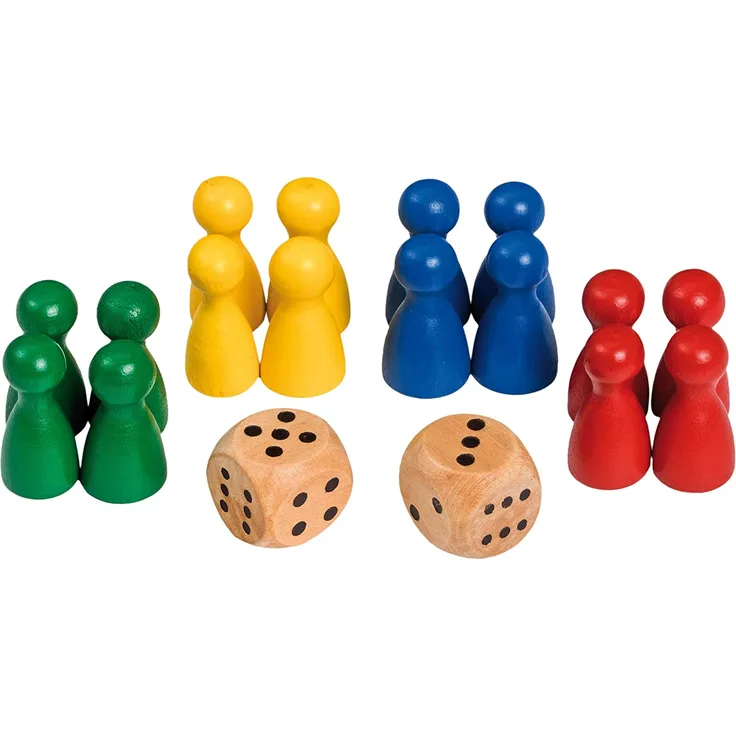 Philos 3053 Spielkegel mit Würfeln