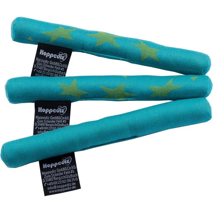 Hoppediz Nackenrolle Jacquard Los Angeles türkis – Bild 2