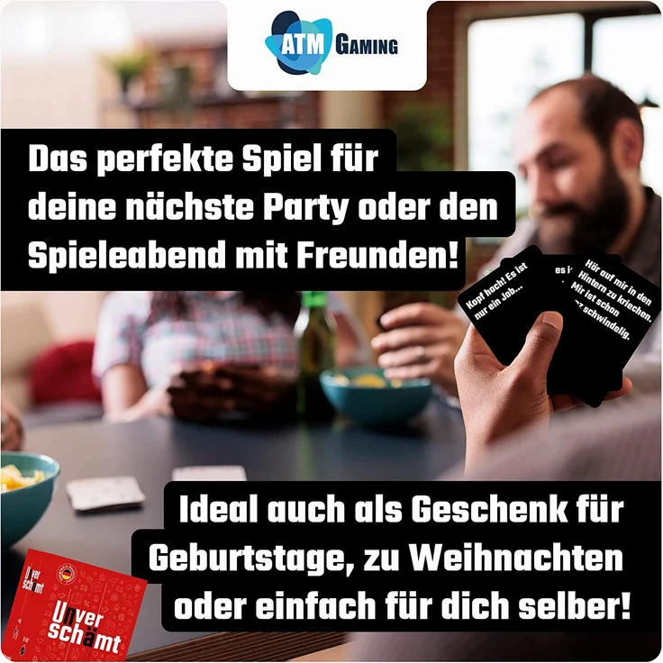 Dreister 'Unverschämt' Kartenspiel, ab 16 Jahren, für 3 und mehr Spieler, 15 - 60 min Spielzeit – Bild 6