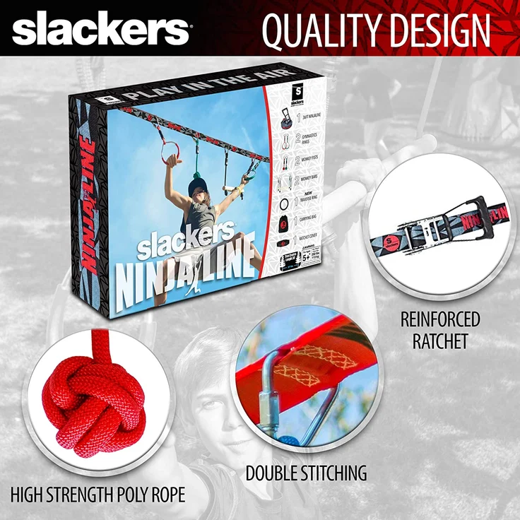 Schildkroet Fun Sports Slackers Ninja Line Starter Set – Bild 4