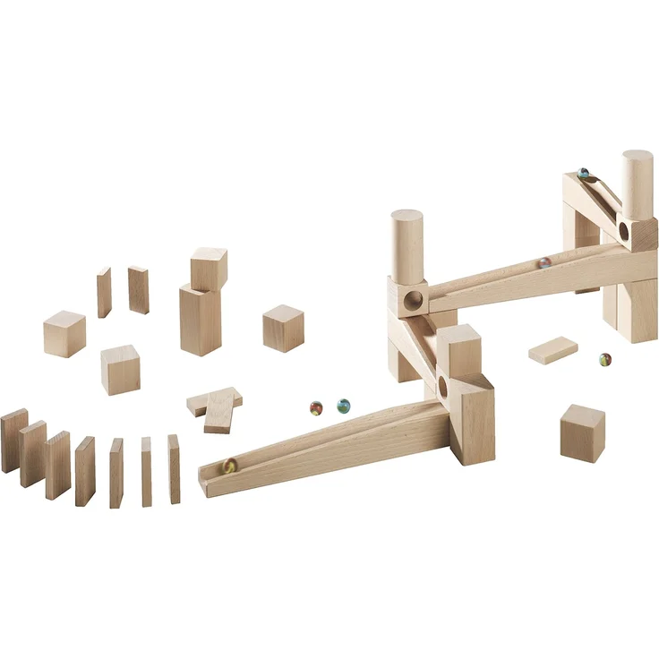 HABA 1128 Erstes Spielen Kugelbahn-Bausatz klein – Bild 1