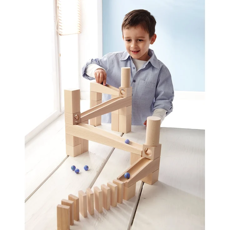 HABA 1128 Erstes Spielen Kugelbahn-Bausatz klein – Bild 3