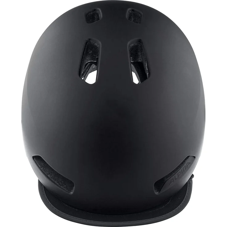 Alpina Brooklyn Black Matt, Größe 57 - 61 cm - Fahrradhelm, Farbe Schwarz – Bild 2
