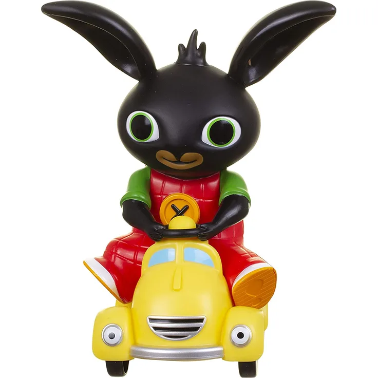 Bing taxi mit Sound Junior 16 x 20 cm schwarz/gelb 2-teilig