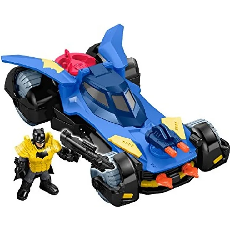 Fisher-Price DHT64 Batman DHT64-Imaginext Batmobil, Spielzeug, Generic
