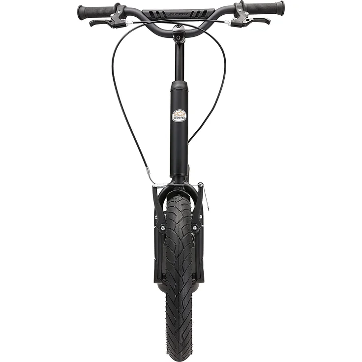 BIKESTAR Tretroller Kinderroller ab 8 Jahre | 16 Zoll New Gen Sport | Schwarz – Bild 6