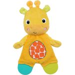 Bright Starts, Plüschtier und Zahnungshilfe, Giraffe - aus Knistermaterial zum Kuscheln, Beißen und Spielen