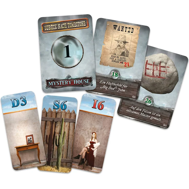 Schmidt Spiele - Mystery House - Zurück nach Tombstone, Erweiterung – Bild 2