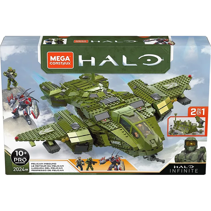 Bausatz Halo Pelican 53,5 cm grün 2404-teilig