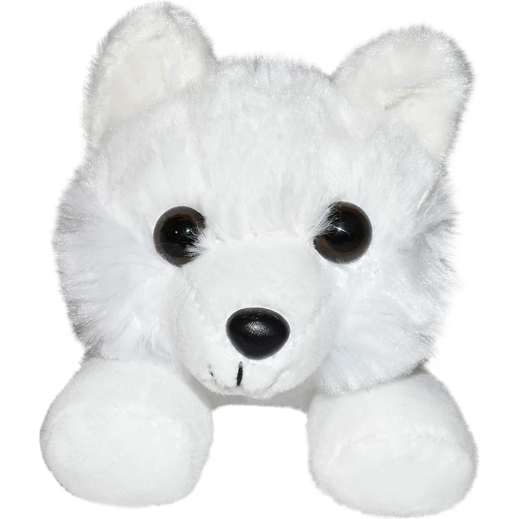 Wild Republic Hug'ems Plüschtier, Kuscheltier, Polarfuchs 18cm – Bild 2