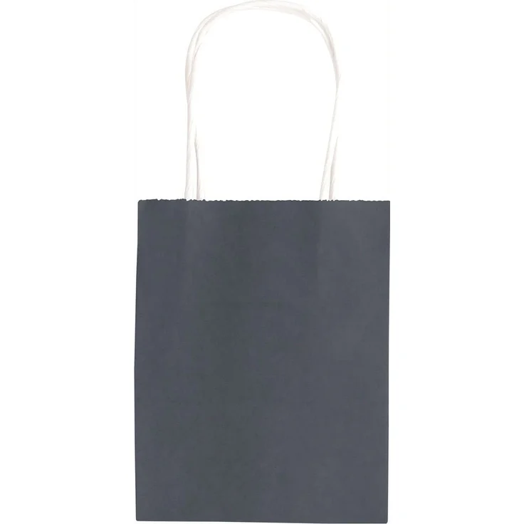 folia 21819/7 - Papiertüten aus Kraftpapier, Geschenktüten, 7 Stück, ca. 18 x 8 x 21 cm, farbig sortiert - zum Basteln, Verzieren und Verschenken – Bild 9