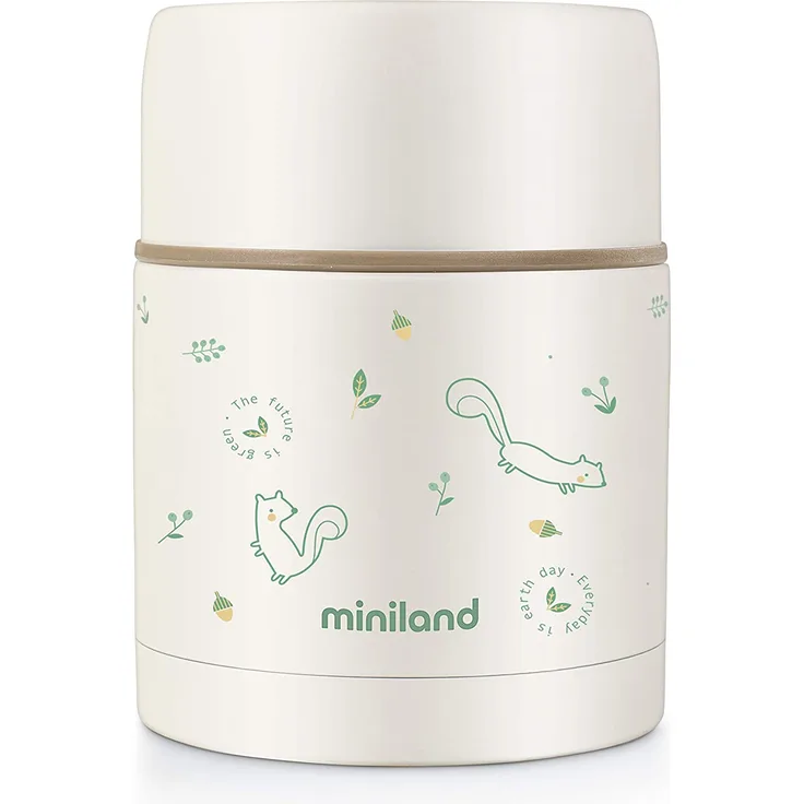 miniland Thermobehälter natur food thermos grün 600 ml