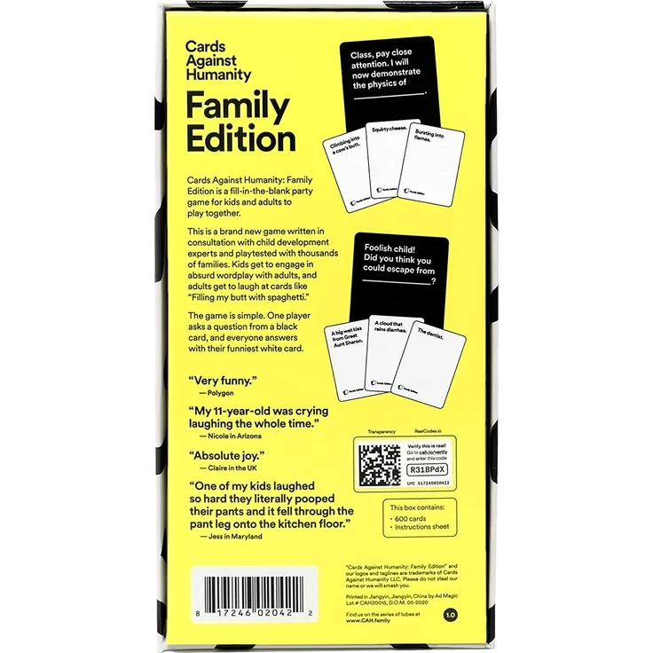 Cards Against Humanity - Family Edition (EN) – Bild 2