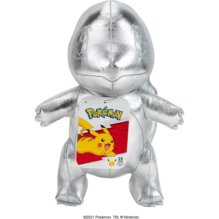 Pokémon Kuscheltier Sonderedition Glumanda Silber 20 cm