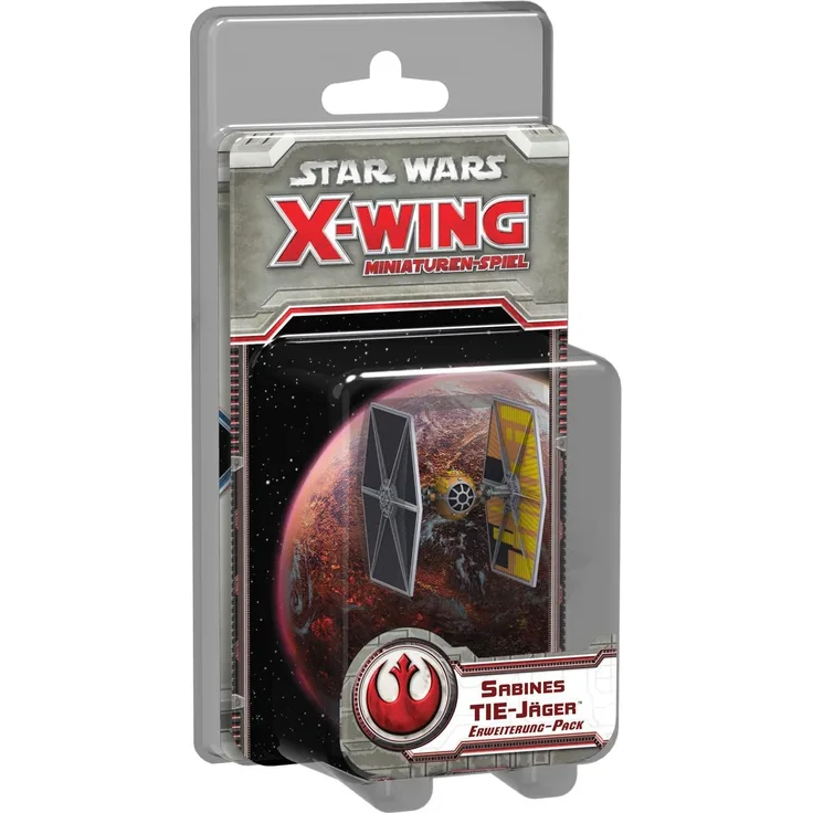Fantasy Flight Games FFGD4029 Star Wars: X-Wing-Sabines TIE-Jäger Spiel, Miniaturenspiel