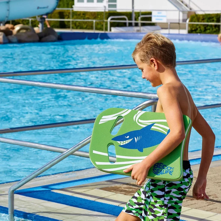 BECO Kickboard SHARK grün 47cm – Bild 1