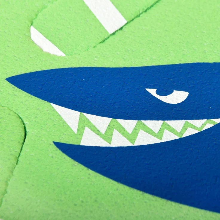 BECO Kickboard SHARK grün 47cm – Bild 5