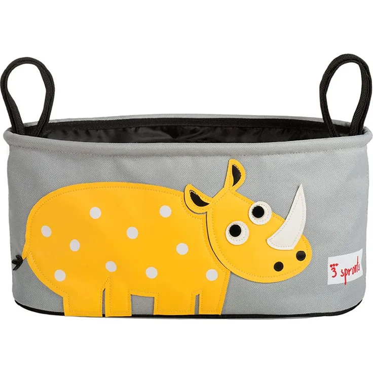 3 sprouts Kinderwagentasche Nashorn