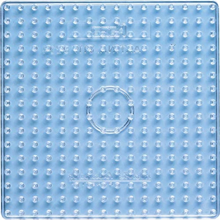 Hama 8283 Stiftplatten für Maxi Perlen, großes Quadrat, ca. 16 x 16 cm, inklusive Zubehör, Mehrfarbig – Bild 2