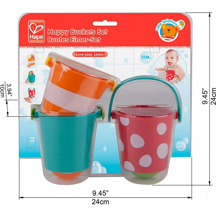 Hape E0205 Buntes Eimer-Set – Bild 5