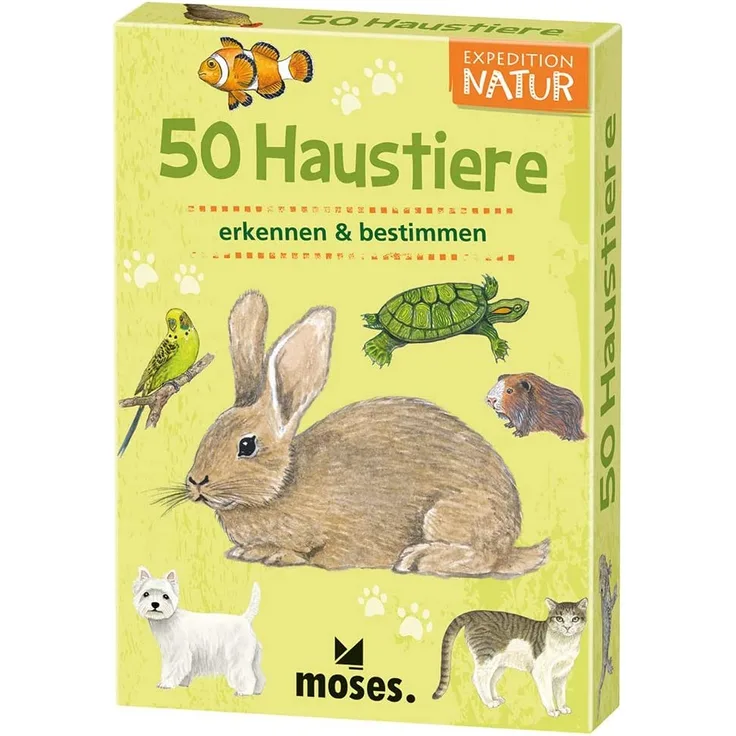 Expedition Natur: 50 Haustiere: erkennen & bestimmen