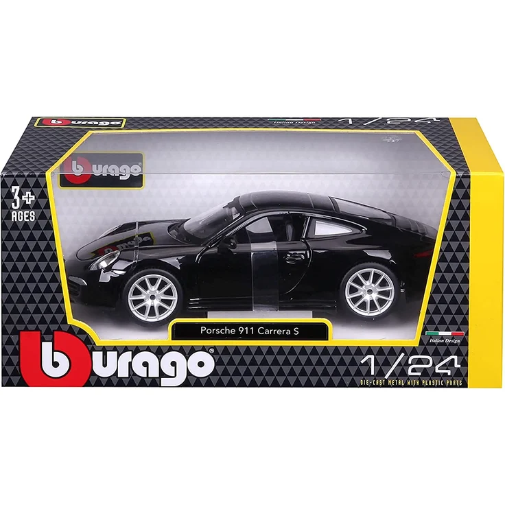 Bburago Porsche 911 Carrera S Black 1:24 BBURAGO – Bild 7