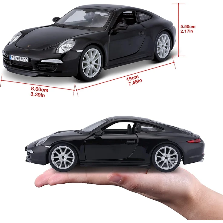 Bburago Porsche 911 Carrera S Black 1:24 BBURAGO – Bild 6