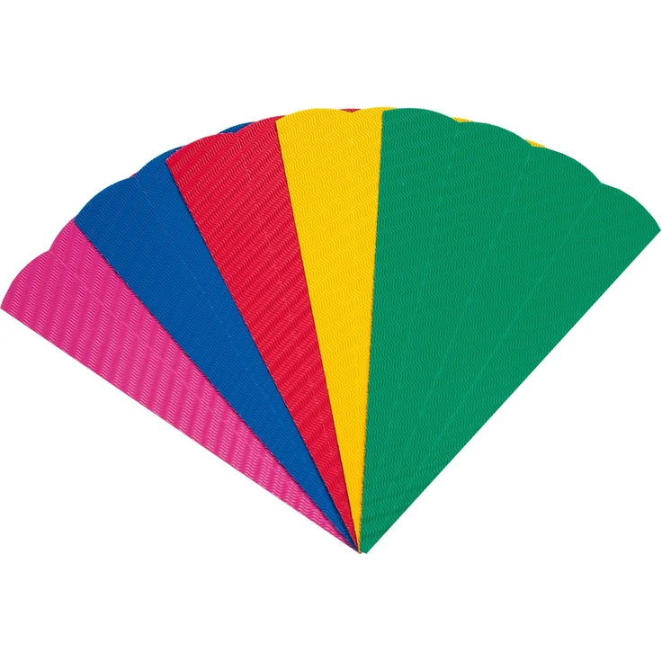 folia 92009 - Schultüten Rohlinge, aus 3D Wellpappe, sortiert in 5 Farben, 20 Tüten, Höhe 68 cm, Durchmesser 20 cm - zur Erstellung einer individuellen selbst gebastelten Zuckertüte – Bild 1