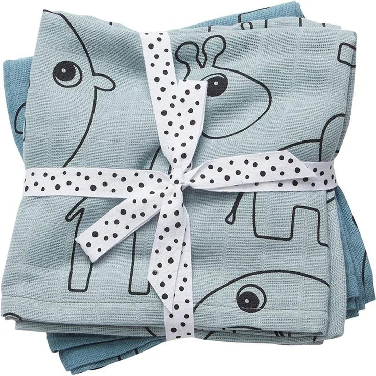 Spucktücher Contour blau 2er Set