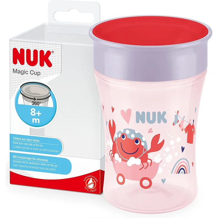 NUK Magic Cup (5 Farben) Rot