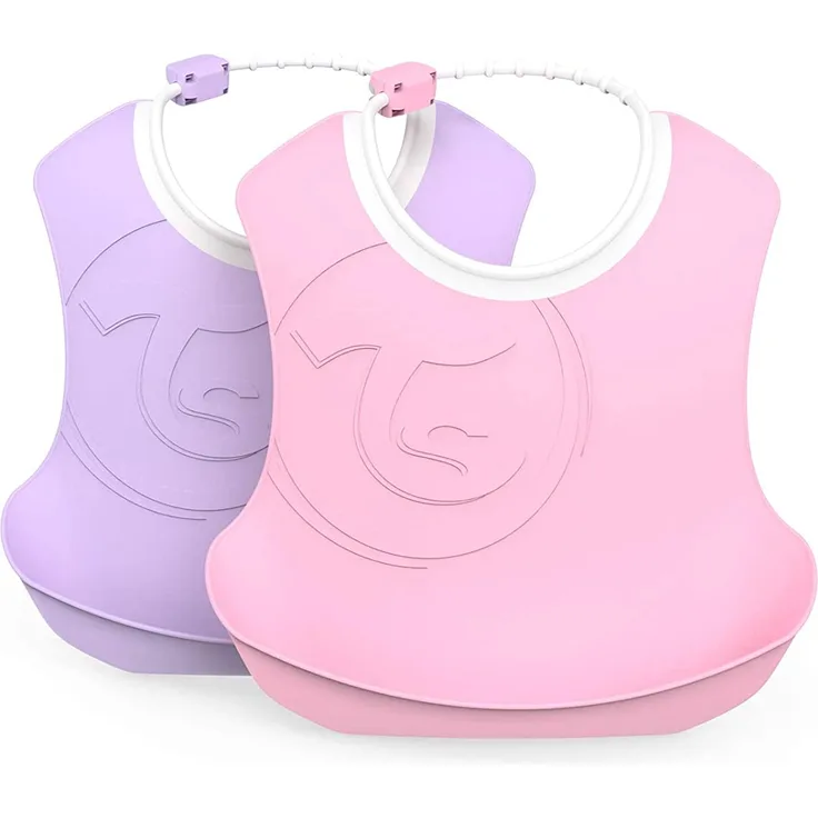 Vital Innovations 78219 Twistshake Kinderlätzchen - pastell rosa