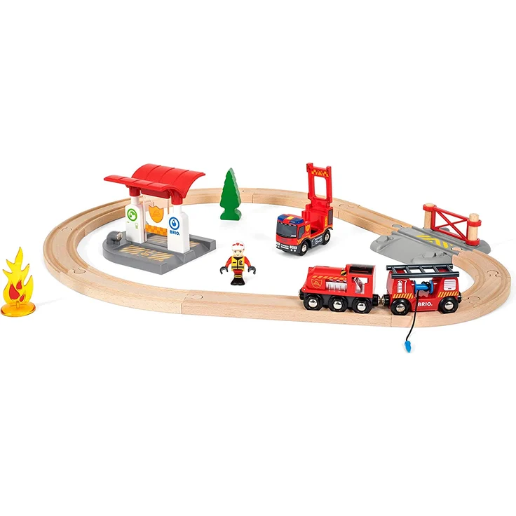 BRIO Bahn - Feuerwehr Set – Bild 14