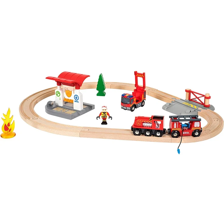 BRIO Bahn - Feuerwehr Set – Bild 9