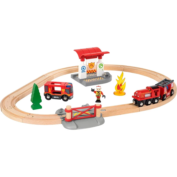 BRIO Bahn - Feuerwehr Set – Bild 10