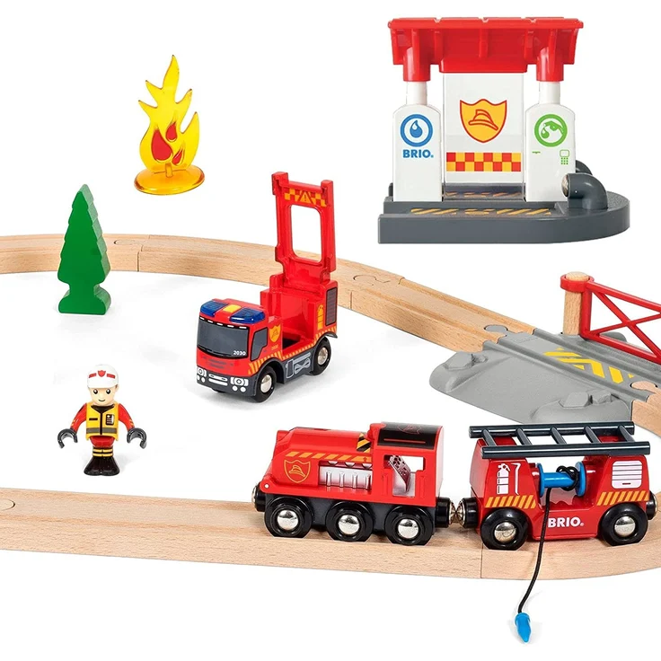BRIO Bahn - Feuerwehr Set – Bild 1