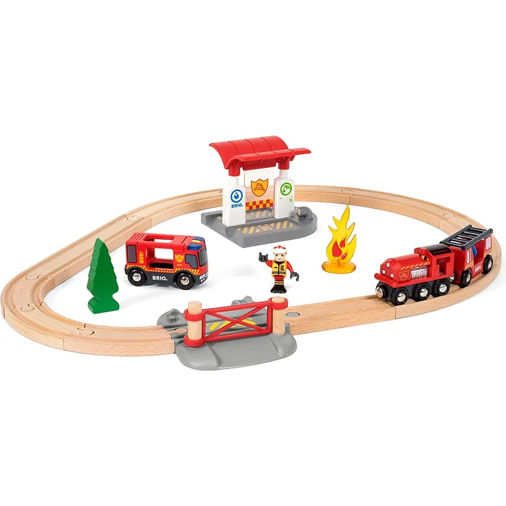 BRIO Bahn - Feuerwehr Set – Bild 11