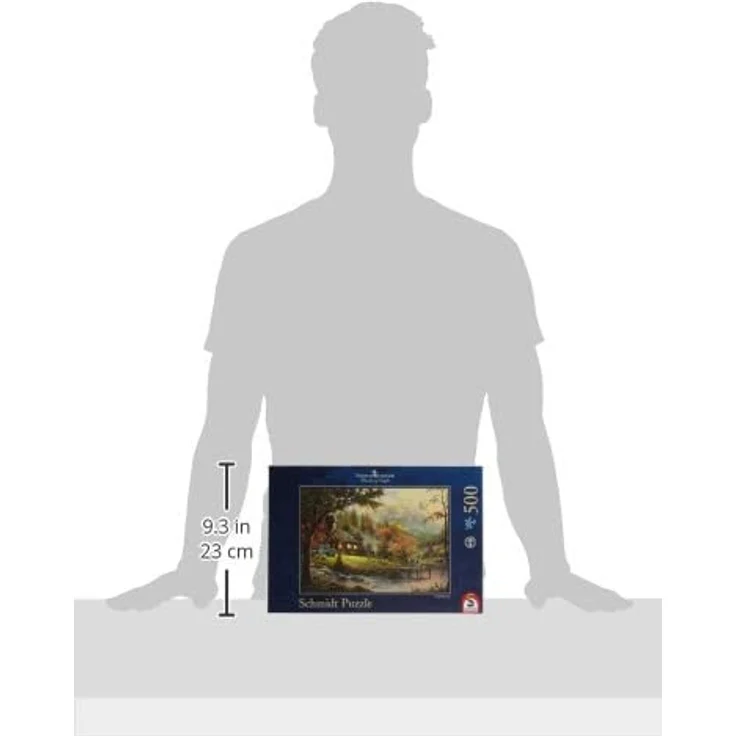Schmidt Spiele T. Kinkade Idylle am Fluss Puzzle 500T – Bild 5