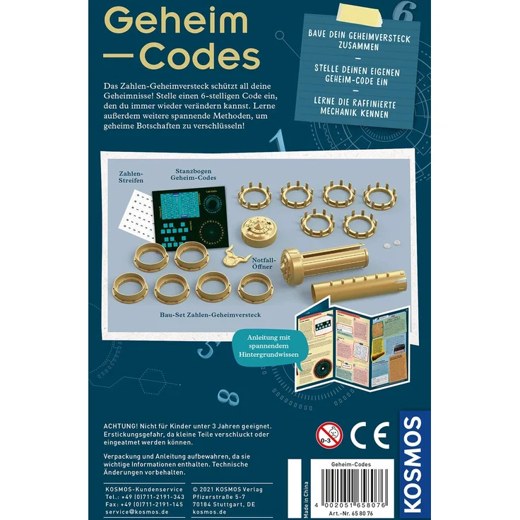 Kosmos Mitbringexperimentierkasten Geheim-Codes – Bild 2
