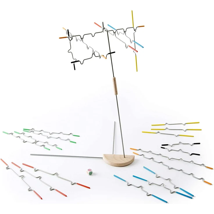 Melissa & Doug - Geschicklichkeitsspiel Suspend Anhängen Metall (31 Teile) – Bild 5