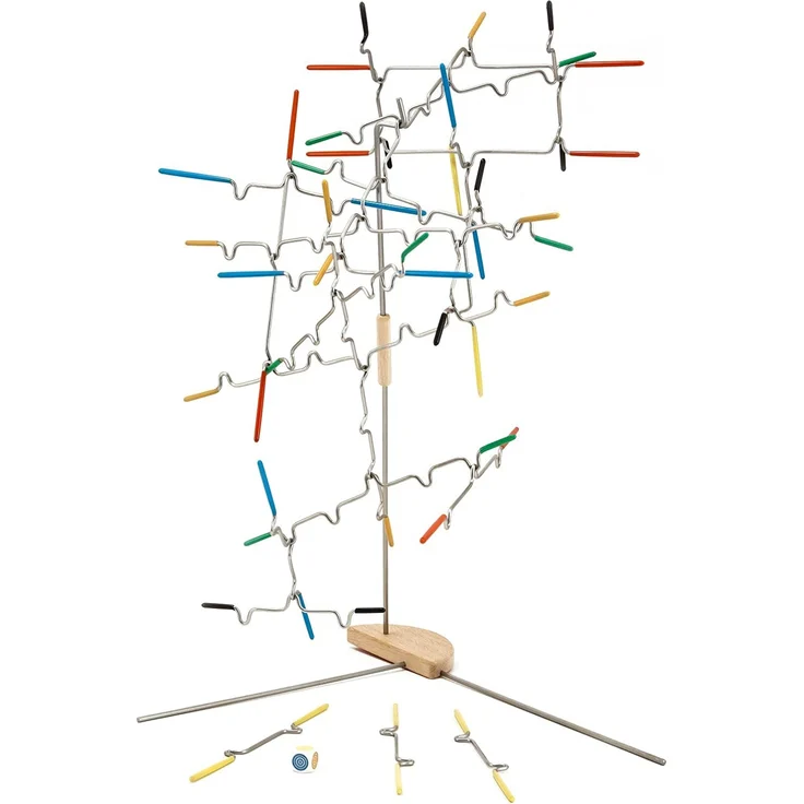 Melissa & Doug - Geschicklichkeitsspiel Suspend Anhängen Metall (31 Teile) – Bild 3