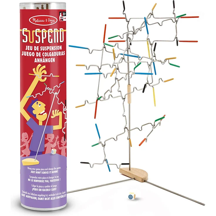 Melissa & Doug - Geschicklichkeitsspiel Suspend Anhängen Metall (31 Teile) – Bild 1