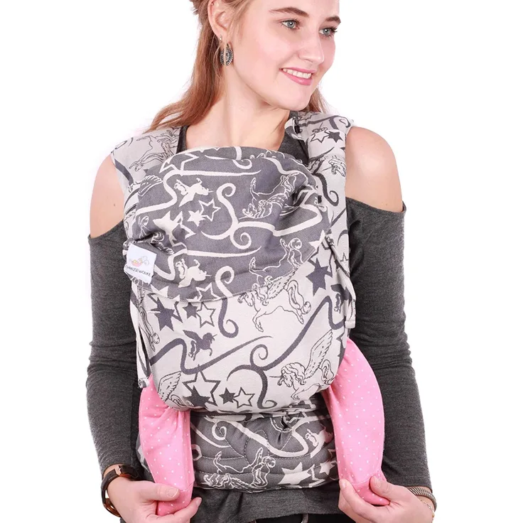 Schmusewolke 'MeiTai Magic' Babytrage Grau
