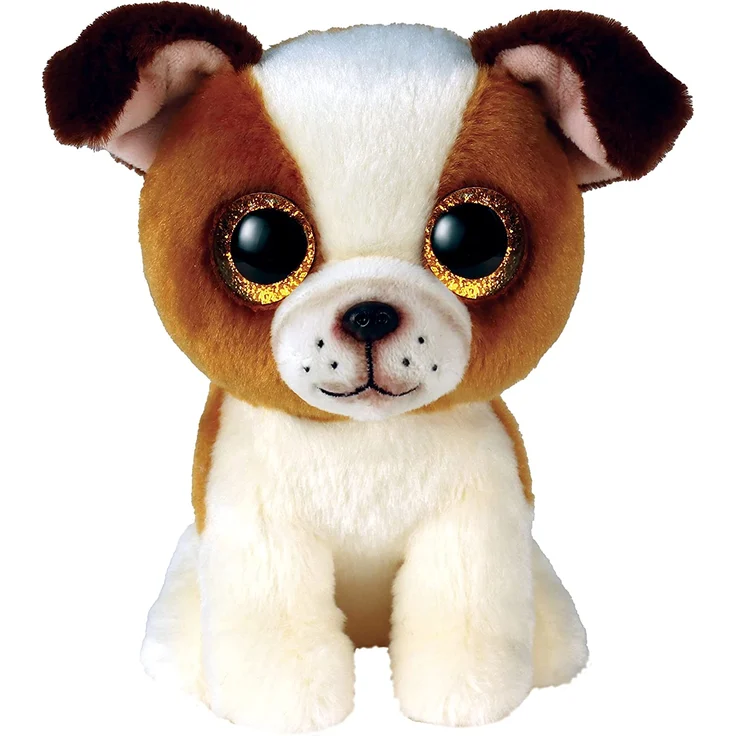 Meteor TY Hugo Dog brown and white 15 cm – Bild 1