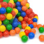 300 bunte Bälle für Bällebad 7cm Babybälle Plastikbälle Baby Spielbälle