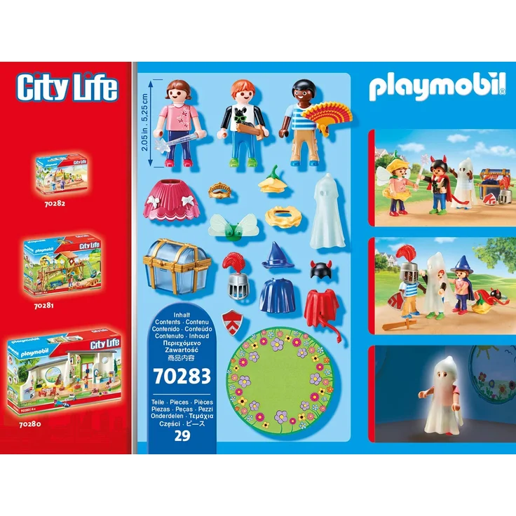 Playmobil 70283 - City Life - Kinder mit Verkleidungskiste – Bild 3
