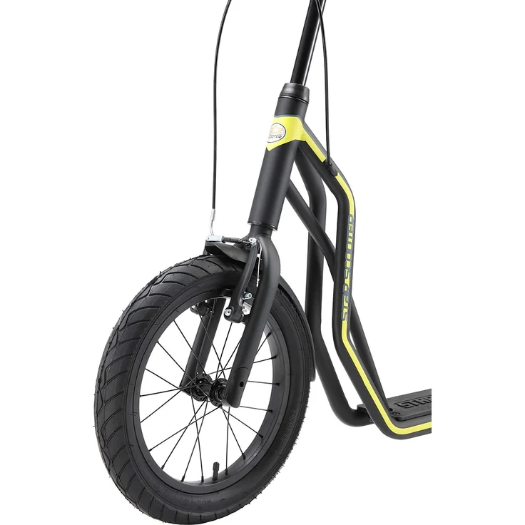 STAR SCOOTER Tretroller Kinderroller ab 8 Jahre | 16 Zoll 12 Zoll Mixed Edition | Schwarz – Bild 5