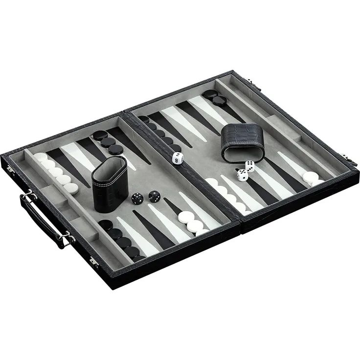 Philos 1733 - Backgammon Kunstleder, medium