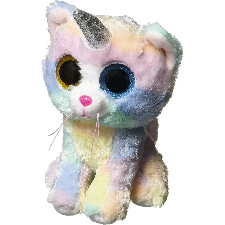 Heather Katze With Horn - Beanie Boos