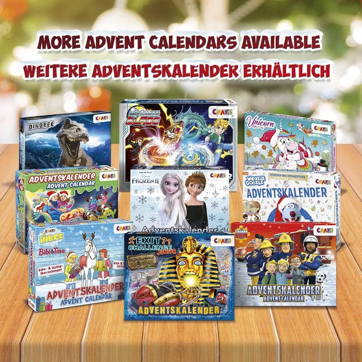Craze Adventskalender 2020 CLAAS Traktor Bausatz Landwirtschaft Spielset mit Spielfiguren Tierfiguren Weihnachtskalender für Kinder 19597 – Bild 6